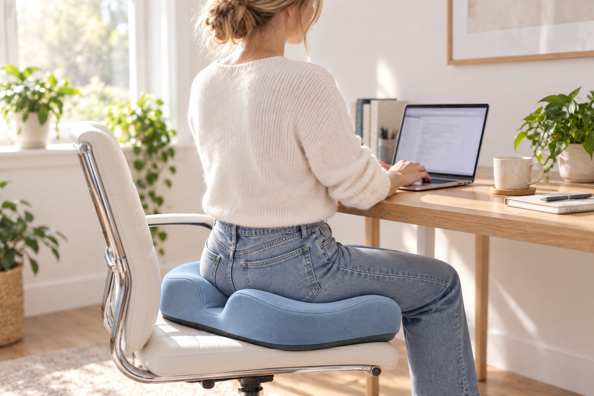 CloudWing Suspended Tailbone Relief Seat Cushion