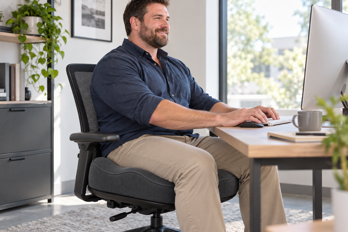 CloudWing Extra-Wide Stable Support Seat Cushion