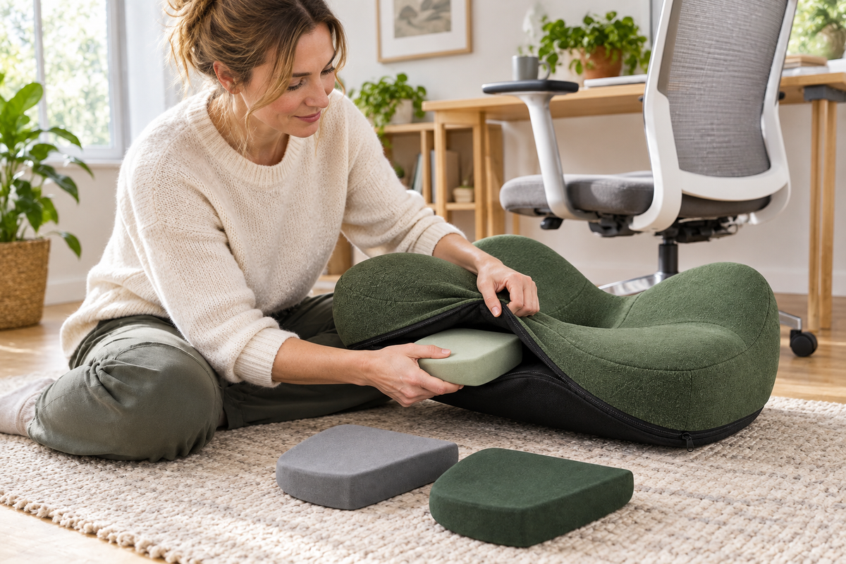 CloudWing Customizable Support Seat Cushion