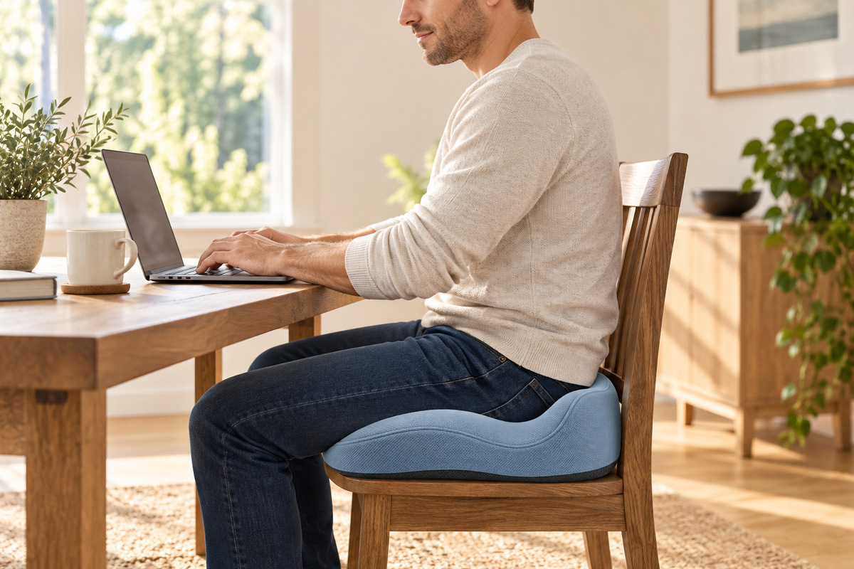 CloudWing Suspended Tailbone Relief Seat Cushion