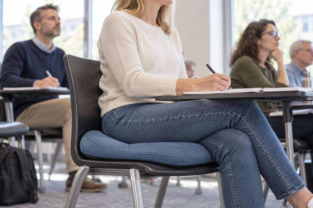 CloudWing Hard-Chair Comfort Seat Cushion
