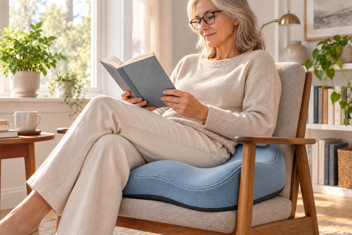 CloudWing Suspended Tailbone Relief Seat Cushion